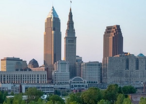 City of Cleveland in Ohio